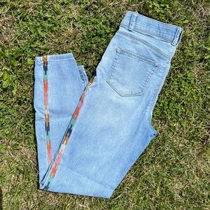 Knox Rose Boho / Aztec print jean🌵🌿☮️